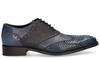 Sendra 10914 Blauw Heren Veterschoenen