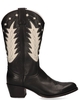Sendra 18172 Zwart/Wit Damesboots