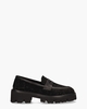 SH-10715 Zwart Damesloafers