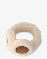 Sheepskin Wireless Earmuff Chestnut Dames Oorwarmers