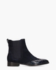 Sheralyn Donkerblauw Dames Chelseaboots