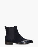 Sheralyn Donkerblauw Dames Chelseaboots