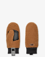 Sherpa Mitten Logo Tape Chestnut Dameshandschoenen