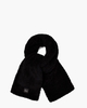 Sherpa Oversized Scarf Black Damessjaal