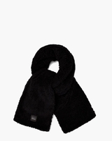 Sherpa Oversized Scarf Black Damessjaal