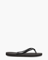 Slim Glitter II Zwart Damesslippers