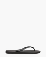 Slim Zwart Damesslippers