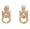 Souvenirs de Pomme Nicole Shortie Earrings Goud Oorbellen