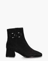 Suna Zwart Dames Enkelboots
