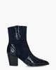 Sybylle Donkerblauw Dames Enkelboots