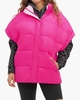 Sydnee Reversible Puffer Vest Neonroze Damesbodywarmer