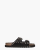 Taysir Zwart Damesslippers