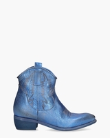 Tex Blauw Dames Enkelboots