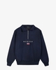 The Quarter Zip Donkerblauw Sweater