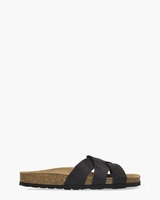 Tiki Zwart Damesslippers