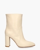 TL-12713 Off-White Damesboots