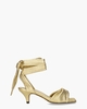 TL-Sara Goud Damessandalen