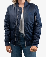 Tommy Donkerblauw Bomberjack