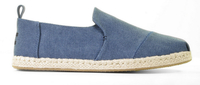 Toms Deconstructed Alpargata Blauw Herenloafers