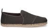 Toms Deconstructed Alpargata Donkergrijs Herenloafers