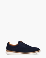 Tyano Donkerblauw Heren Veterschoenen