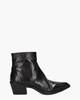 Umay Zwart Dames Enkelboots