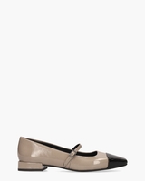 Varleen Taupe/Zwart Damesballerina