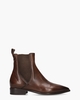 Vasiliki Donkerbruin Dames Chelseaboots