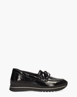 Victoria Zwart Damesloafers