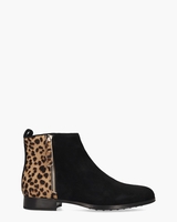 Viv Zwart/Bruin Enkelboots