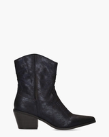 Vlinder Donkerblauw Dames Enkelboots