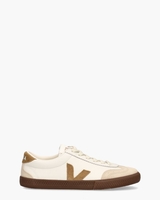 Volley Leather Wit/Bruin