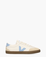 Volley Leather Wit/Lichtblauw