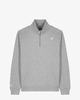 Zip sweat Grijs Herensweater