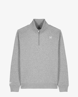 Zip sweat Grijs Herensweater