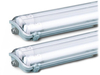 2x TL-Armatuur met LED-Buizen (IP65)