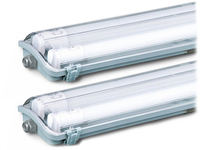 2x TL-Armatuur met LED-Buizen (IP65)