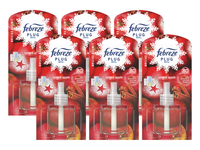 6x Ambi Pur Navulling Spiced Apple 20ml