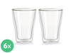 6x Leonardo Dubbele Wand Glas 345 ml