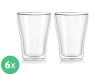 6x Leonardo Dubbele Wand Glas 345 ml
