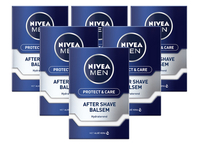 6x Nivea Men Aftershavebalsem Protect & Care