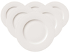 6x Villeroy & Boch Twist White Ontbijtbord