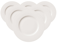 6x Villeroy & Boch Twist White Ontbijtbord