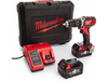Milwaukee Slagboormachine (2x 4.0 Ah Accu)