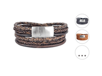 Steel and Barnett Bonacci Armband Heren