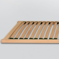 Bio-lattenbodem "Standardflex-Flachrahmen"