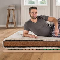 Kokos/paardenhaar matras "Cavallo"