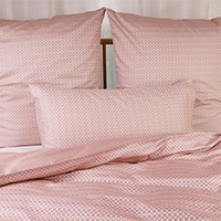 Omkeerbaar jacquard bedlinnen "Rosella"