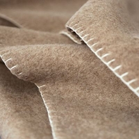 Scheerwollen deken van natuurlijk haar "Remira"