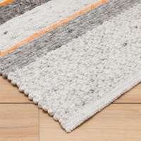 Scheerwollen vloerkleed "Satura"